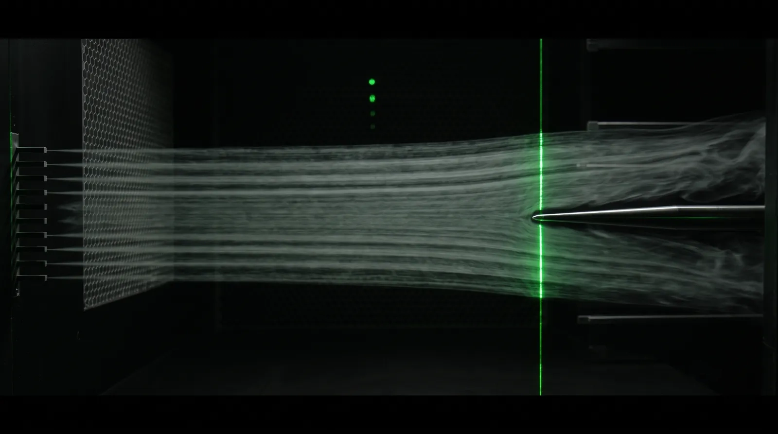 Calibrated empty test section
